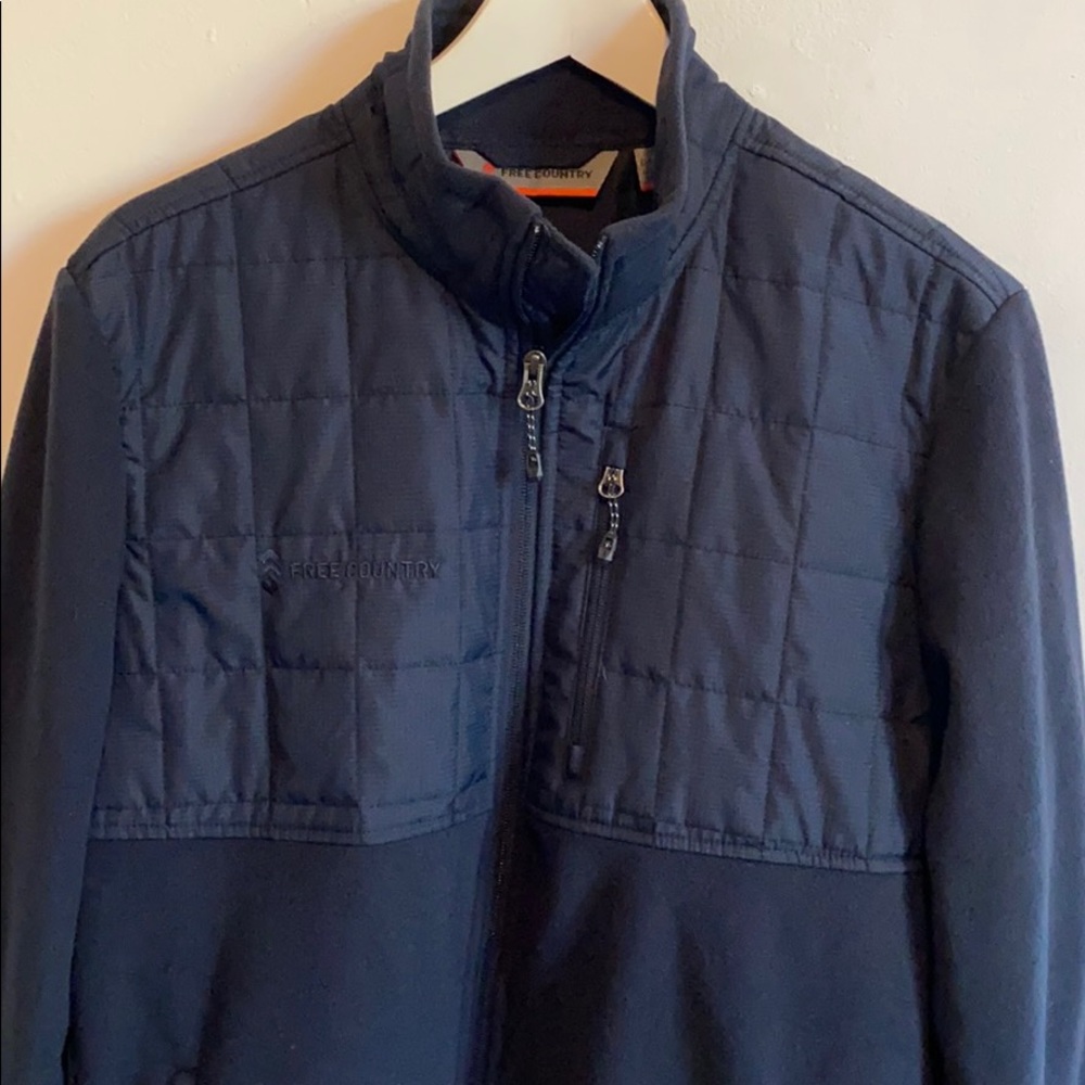 Free Country Navy Jacket (S) - Picture 2 of 6